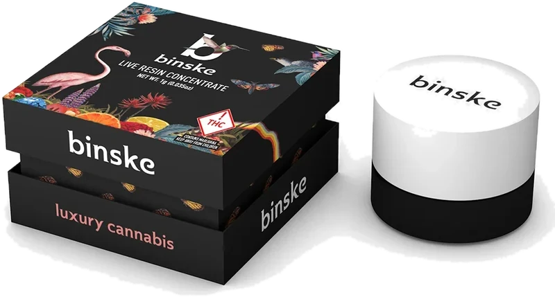 A binske concentrate box and puck.
